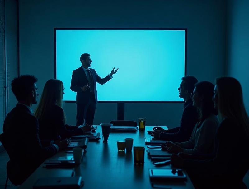 Generisches Marketing-Meeting