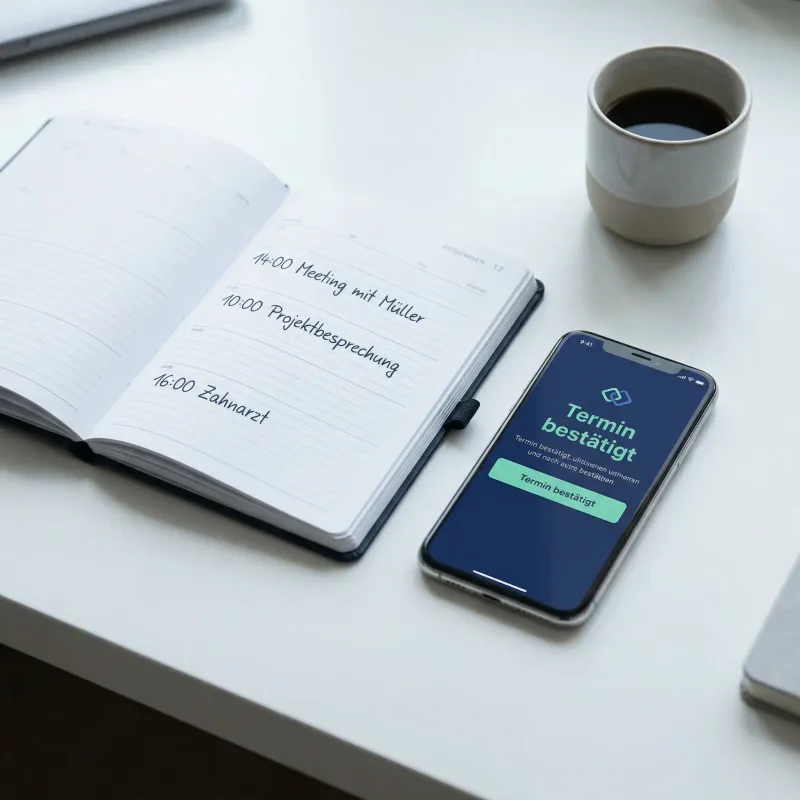 Digitaler Kalender für die Terminplanung